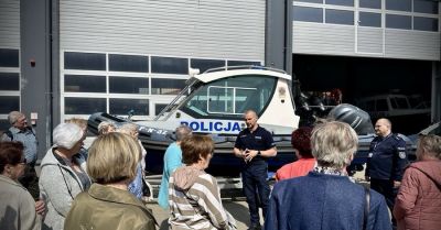 Seniorzy odwiedzili gdańskich policjantów